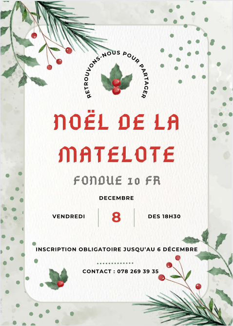 Lire la suite à propos de l’article Noël de la Matelote