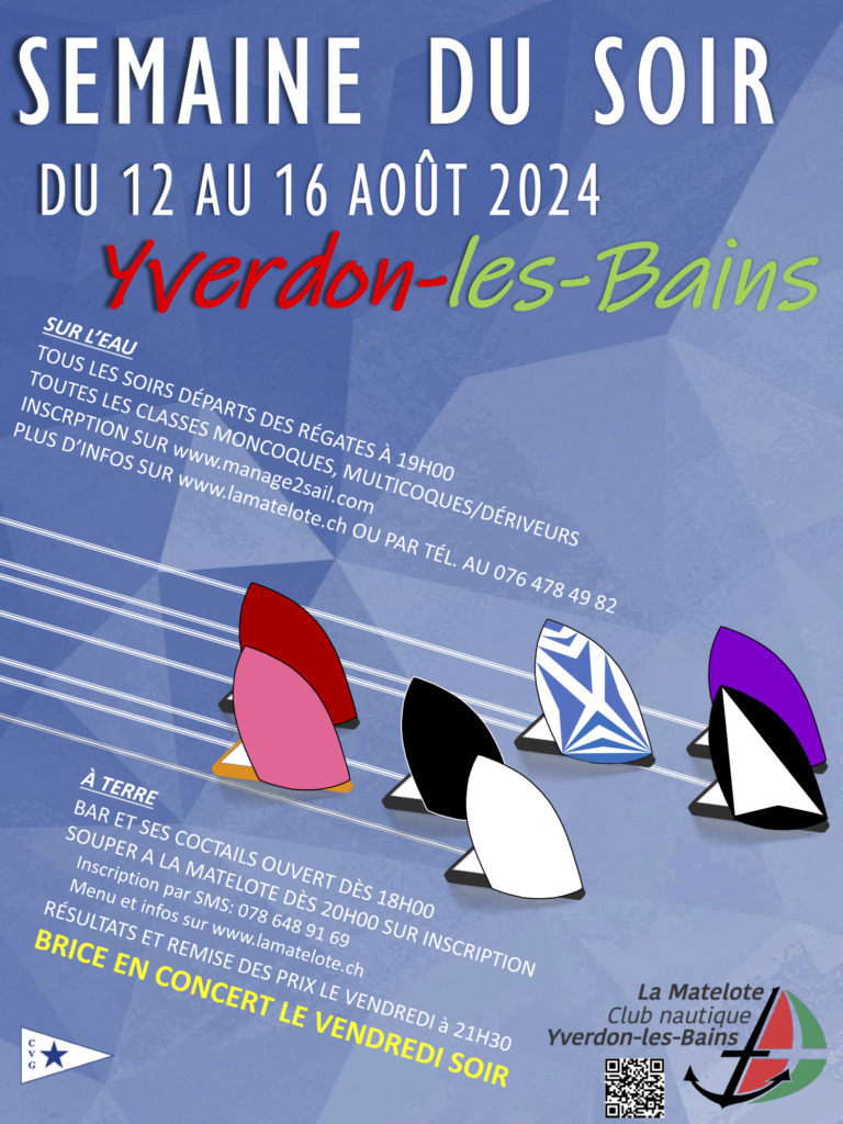 Affiche de la semaine du soir 2024